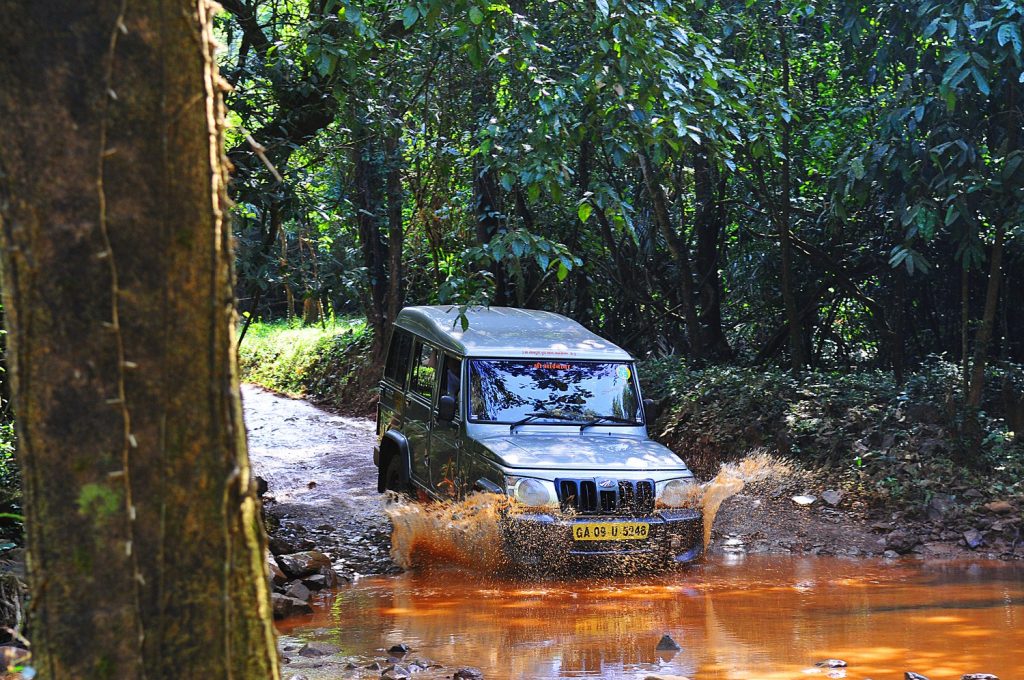 Dudhsagar falls jeep safari